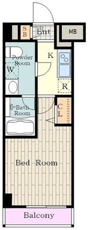 メインステージ立川IVの物件間取画像